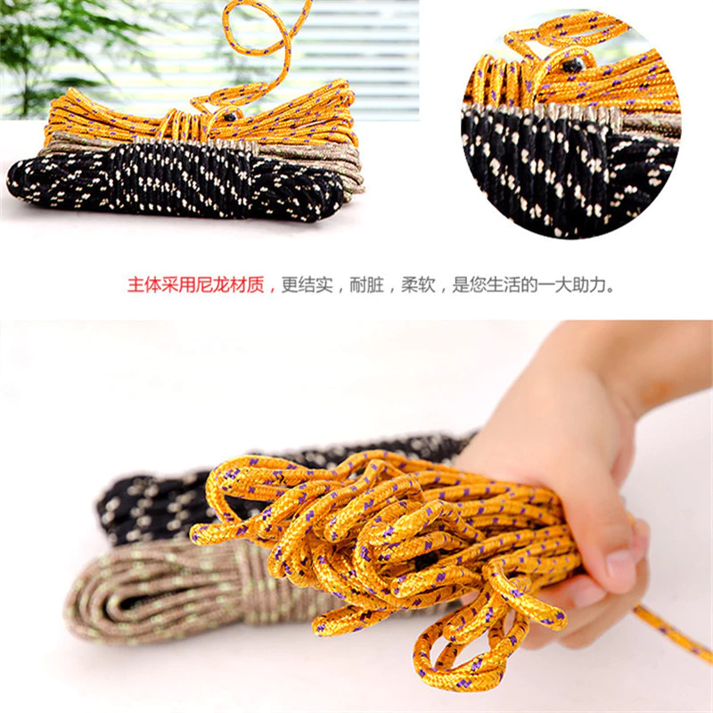 เชือกพาราคอร์ด 10 เมตร สำหรับเดินป่า ตั้งแคมป์ รุ่น G2728 thumbnail 7