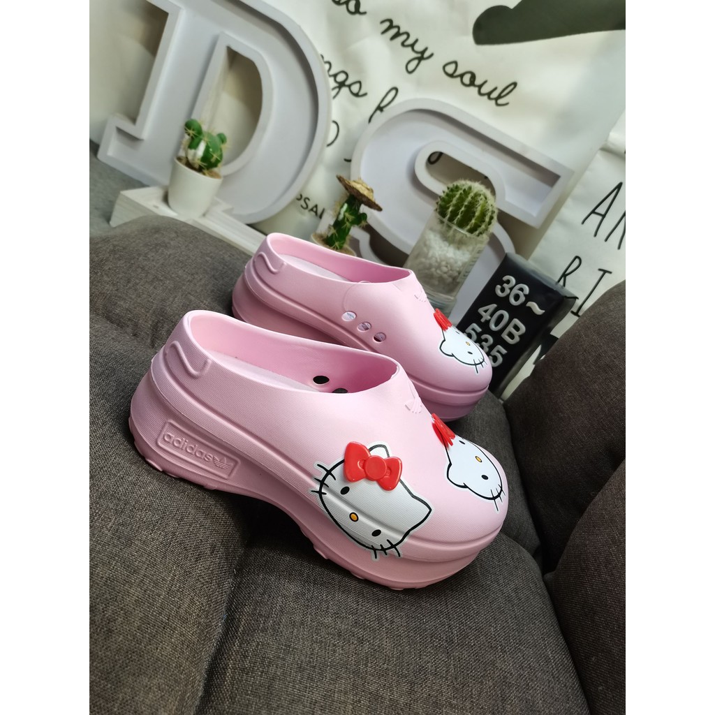 ข้อเสนอพิเศษ Adidas Adifom Stan Mule รองเท้าแตะกันลื่น รองเท้าแฟชั่นสตรี รองเท้าชายหาด