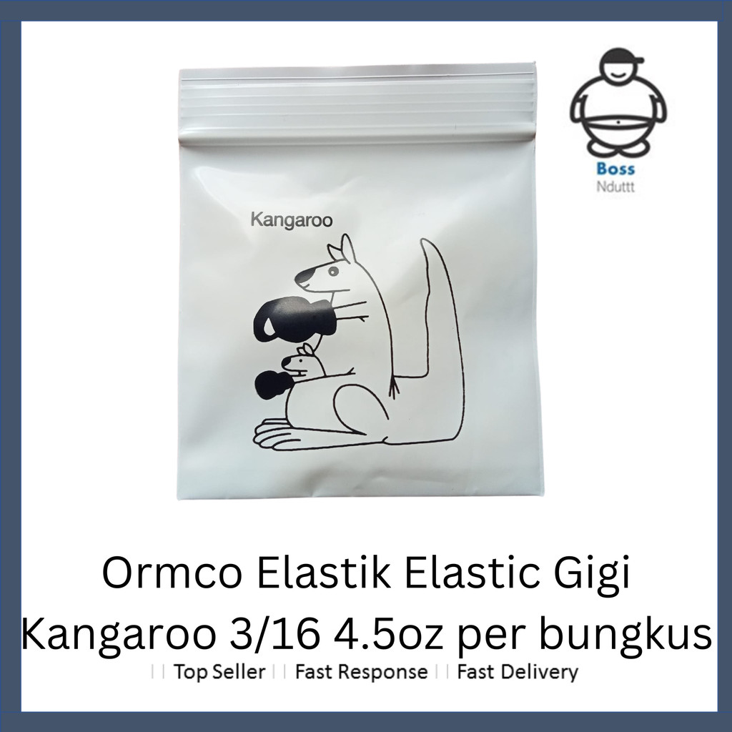 Kangaroo Tooth Elastic Ormco 3/16 4.5Oz ต่อแพ็ค