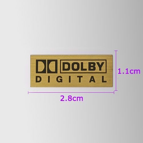 ♚-♚Dolby DTS เสียงโลโก้โลโก้สติกเกอร์พีวีซีเครื่องขยายเสียงเสียง HIFI, โลโก้รับรอง Dolby ราคา ถูกที่สุด ดีลบีเคเค แกลเลอรีภาพที่ 5