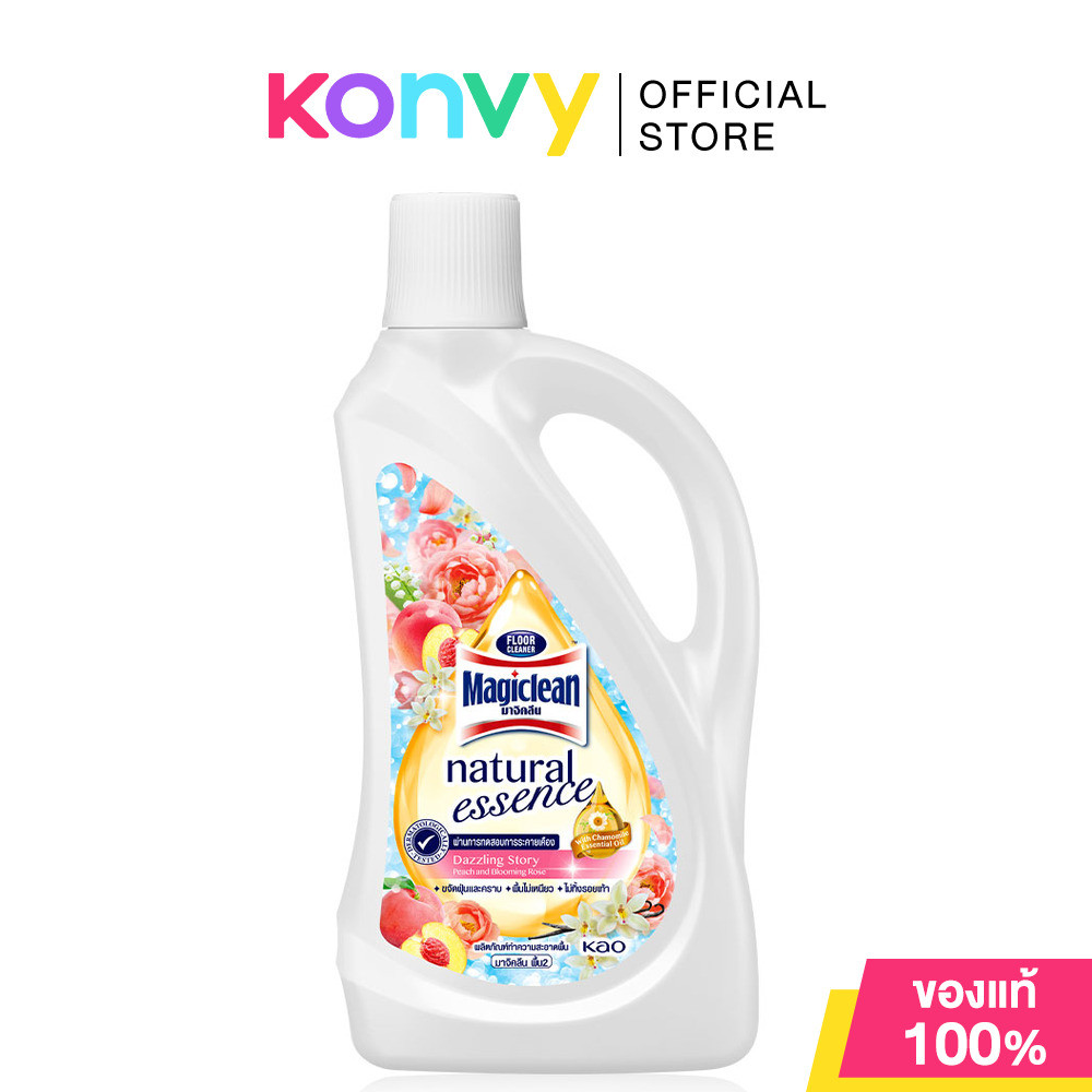 Magiclean Natural Essence Dazzling Story Peach and Blooming Rose Bottle 800ml.