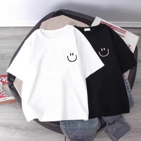 （พร้อมส่งจากกทม มาถึงใน 2วัน）เสื้อผ้าเด็ก เสื้อยืดเด็กผ้าฝ้ายแท้แขนสั้น การ์ตูนแฟชั่น สบาย พิมพ์เสื้อ เด็กชายและเด็กหญิง