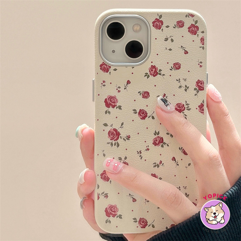 สําหรับiphone 16 16Pro 16Plus 16Pro Max 11 12 13 14Plus 15Pro XR XS Max 7 8Plusดอกไม้เคสโทรศัพท์น่ารักสีชมพูRose Girlเพื่อนการ์ตูนฝาครอบโทรศัพท์ใหม่ร้อนนุ่มคุณภาพสูงSP