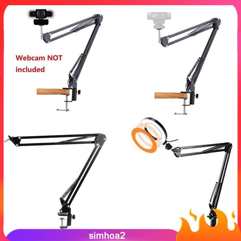 [Simhoa2] Mount Table Clamp Stand Holder สําหรับ Logitech C922 C930e C615