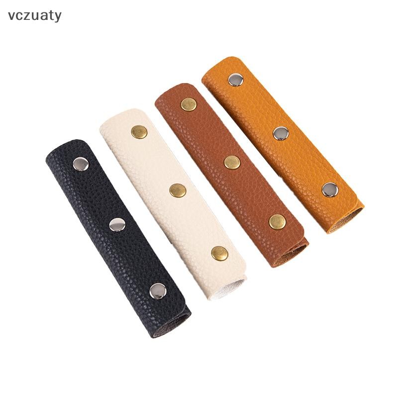 Vczuaty 1 PC กระเป๋าเดินทาง Handle Wrap หนัง PU กระเป๋าอุปกรณ์เสริมสายคล้องไหล่ Pad SG