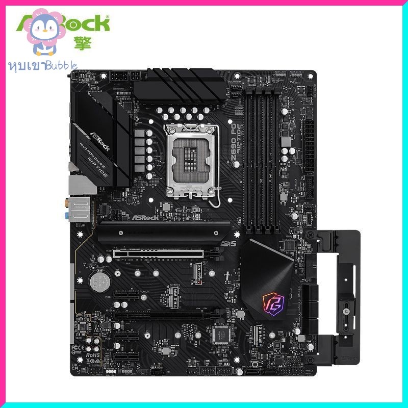 [จัดส่งในวันเดียวกัน] มือสอง ASRock Series z590/z690/b660m/H470เมนบอร์ดคอมพิวเตอร์เดสก์ท็อป Intel LG