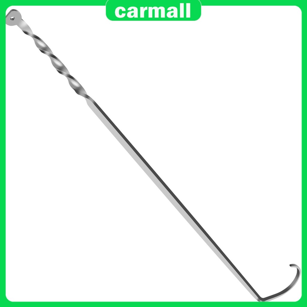 Bbq อาหาร Flipper เนื้อ Flipper Hook แบบพกพาสแตนเลส BBQ Turner Hooks Reusable Pigtail อาหาร Flipper 