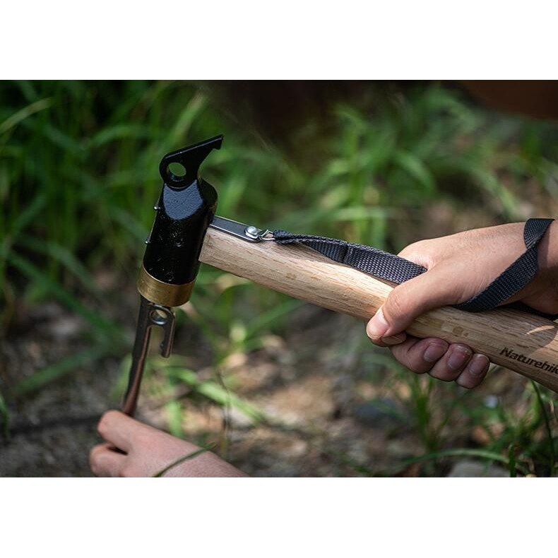 waomenn_Brass Hammer ค้อนตอกสมอบก หัวทองเหลือง สำหรับ กิจกรรม กลางแจ้ง outdoor ตั้งแค้มป์ camping - รูปที่ 6