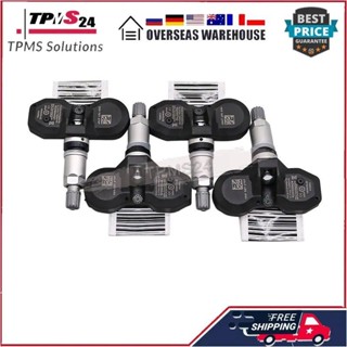 เซ็นเซอร์เครื่องวัดความดันลมยางรถยนต์ 4 ชิ้น TPMS 7PP907275F…