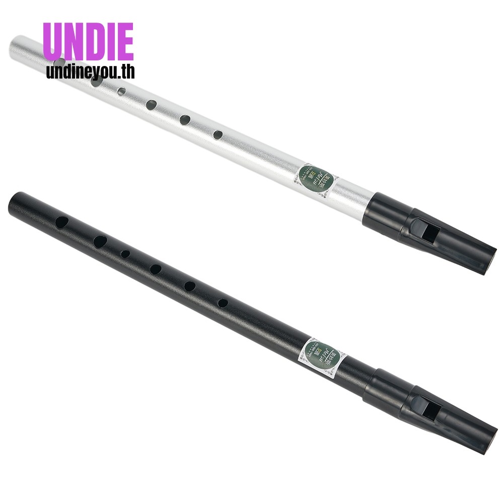 UNDIE⭐Irish Whistle Flute C/D key Ireland Tin Penny Whistle 6 Hole Flute InstrumentReady Stock [สต็อ