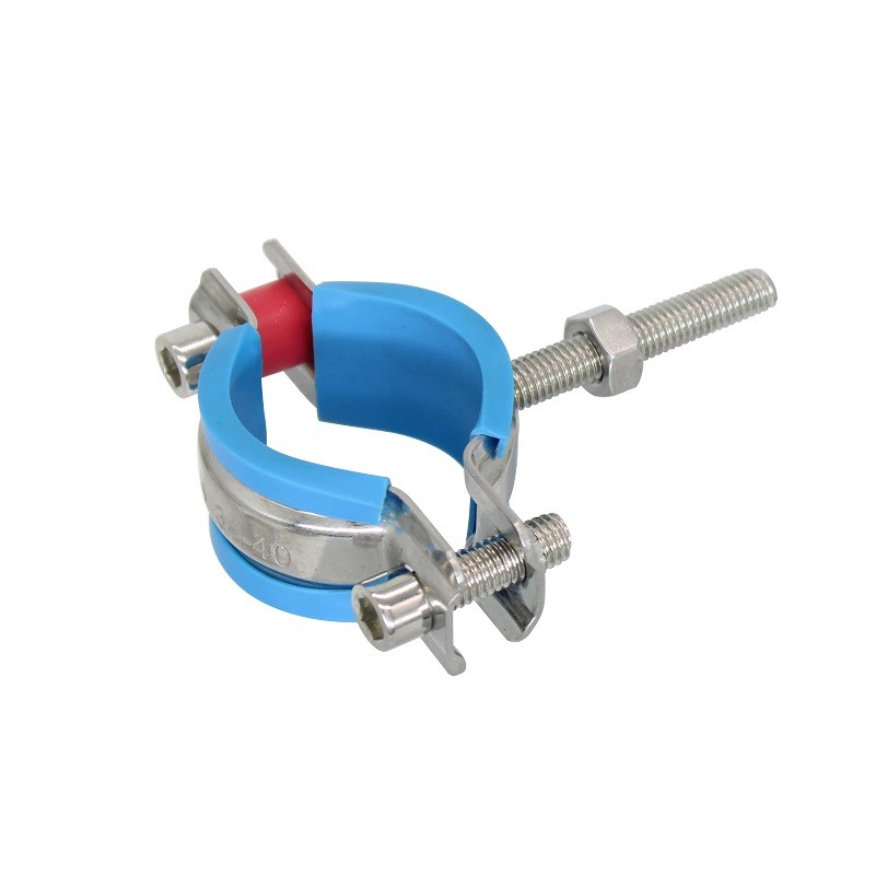 ส่งออก304สแตนเลสชายเกลียวยึดท่อยึดท่อสายฟ้าท่อแขวนหัวเข็มขัดห่วงคงที่ท่อน้ําสนับสนุนกรอบ - รูปที่ 2