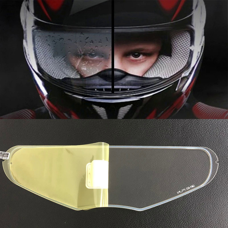 for C3 Pro e1 s2 Helmet Visor Film Anti Fog For Schuberth C3 Pro E1 S2 Lens Anti Fog Film Motorcycle Helmet Accessories