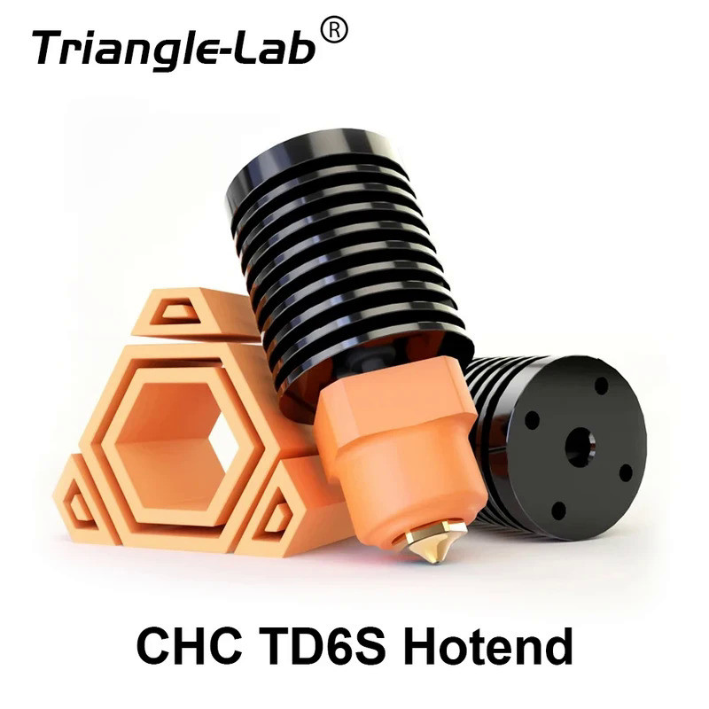 R Trianglelab TCHC TD6S Hotend Ceramic Heating Core & TUN Nozzle For CHC TD6 V6 HOTEND DDB DDE Direc