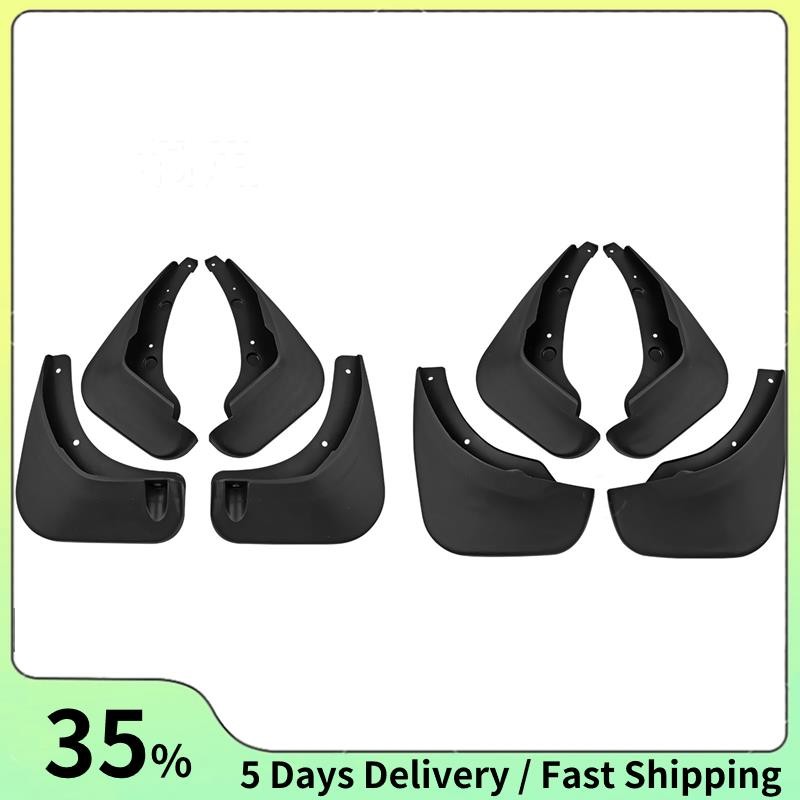 4pcs Mudflap สําหรับ Mazda 2 2007-2012 Fender Mud Flaps Guard Splash Flap Mudguard อุปกรณ์เสริม