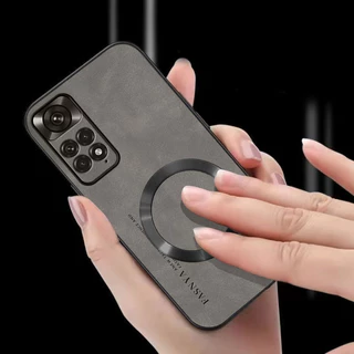 เคส ปลอก redmi Note 11 redmi Note 11 5G redmi Note 11S redmi Note 11 Pro 5G เคสโทรศัพท์ป้องกันการสั่นสะเทือนแหวนดูดแม่เหล็กฝาครอบป้องกันพร้อมขอบนุ่มและฝาหลังกันลื่น