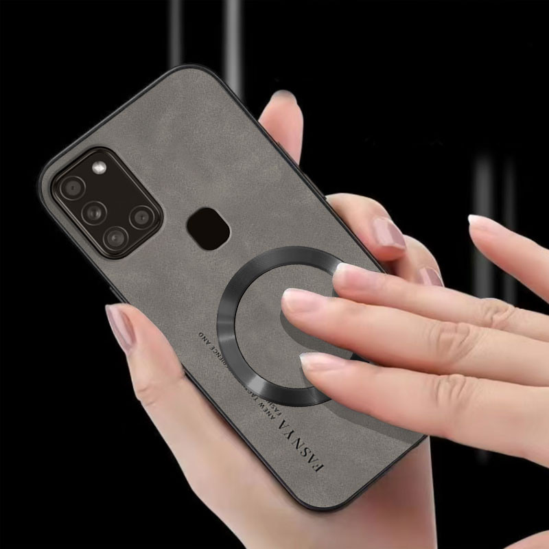 เคส ปลอก realme 7i realme C17โทรศัพท์กรณีป้องกันการสั่นสะเทือนแม่เหล็กแหวนดูดฝาครอบป้องกันที่มีขอบนุ่มและลื่นปกหลัง ybpcxq