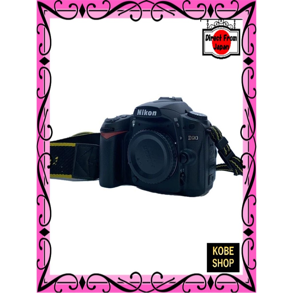 【ส่งตรงจากญี่ปุ่น】 กล้องดิจิตอลแบบสะท้อนเลนส์เดี่ยว/D90/ตัวกล้อง Nikon 【สินค้ามือสอง】