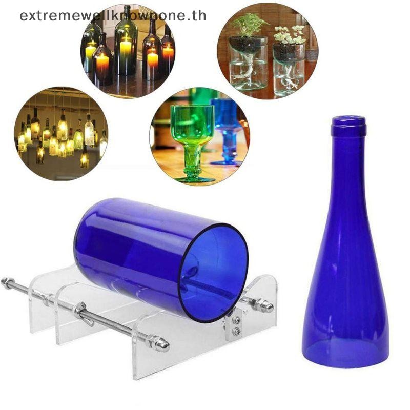 Ewth 4in1Glass ขวดเครื่องตัดแก้วไวน์ Jar เครื่องมือ DIY Art Handmade Cutg ชุด EWTH