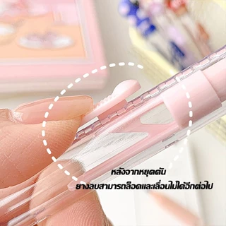 ❤ยางลบกดลายการ์ตูน ยางลบกดดึง สะอาด ไม่มีรอย เศษน้อย มีหัวตุ๊กตาน่ารัก