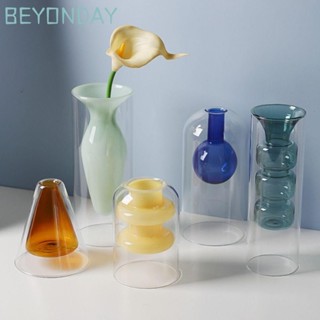 BEYONDAY แจกันแก้ว Hydroponic คอนเทนเนอร์ Terrarium งานฝีมือ…