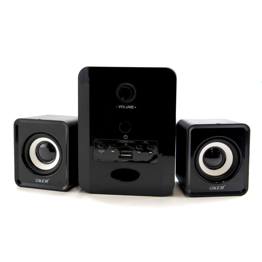 เสียงดี OKER SP-525 ลำโพงบลูทูธ Bluetooth+FM+TF+USB Speaker Micro 2.1 650W รุ่นSP-525 เสียบไฟ USB#CLLBSA4โค้ดส่วนลด