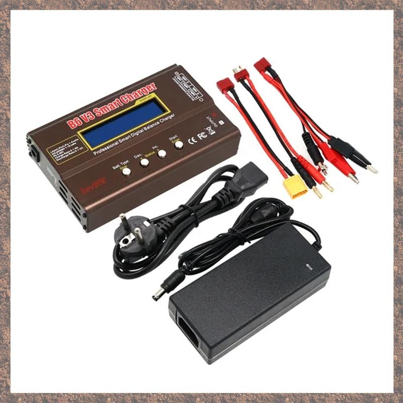 [CVOD] B6 V3 Battery Balance Charger LiHv Lipo NiMh Li-Ion RC Charger สําหรับ RC FPV Drone รถเรือ EU