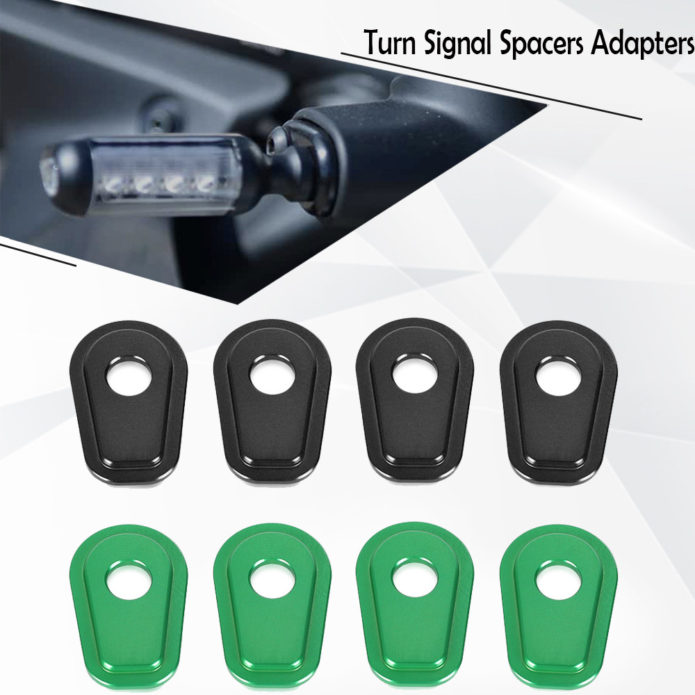 Gรถจักรยานยนต์ Refit Turn สัญญาณไฟอะแดปเตอร์ Spacers สำหรับ KAWASAKI Z400 Z650 Z900 Z900RS Z1000 Nin