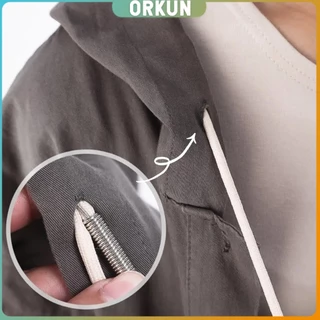 Orkun สปริงเข็มร้อยยางยืด เข็มร้อย คลิปตะขอกลึงเชือก ดึงยางขอบกางเกง Rope Threading Tool
