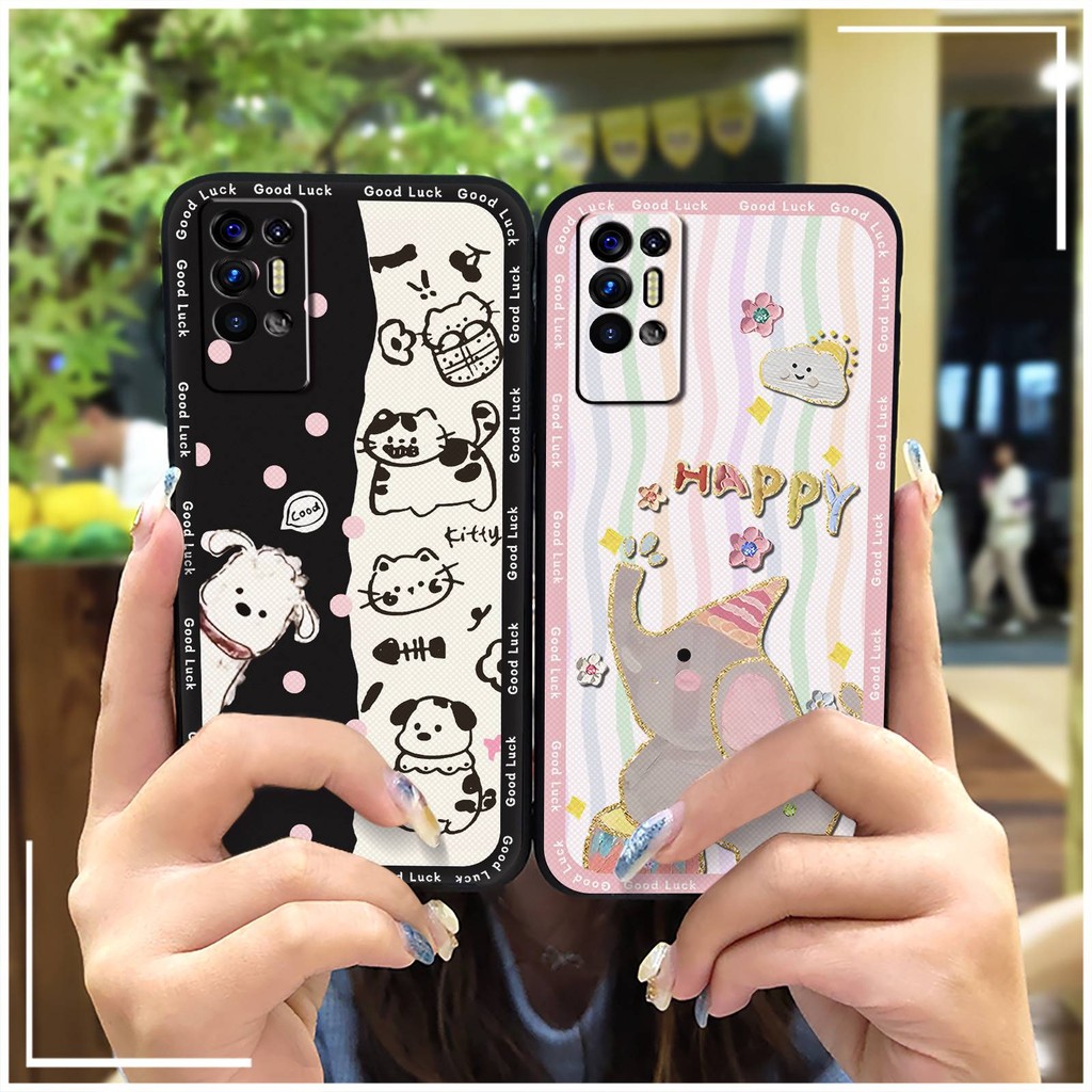 ซิลิโคนtpuเคสโทรศัพท์สําหรับtecno Pova2/LE7 ฝาหลังโทรศัพท์มือถือกรณีFull wrap Anti-KNOCKทนทานการ์ตูนกันน้ําโทรศัพท์Protector Dirt-resistant Softกรณีกระเป๋าน่ารัก