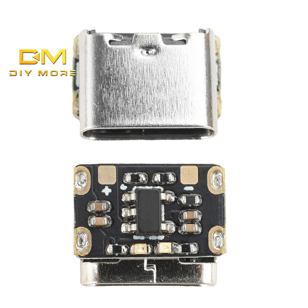 Diymore Mini Li-Ion แบตเตอรี่ชาร์จ Pad 3.7V 4.2V 18650 คีย์บอร์ดชาร์จแผ่นไฟป้องกัน Type C โมดูลอินพุต