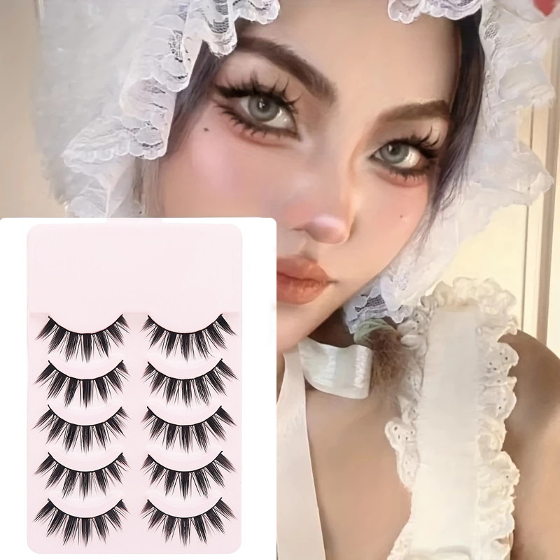 ขนตาปลอมธรรมชาติ Lashes Soft Daily Dating Eye Extension Lashes แต่งหน้า
