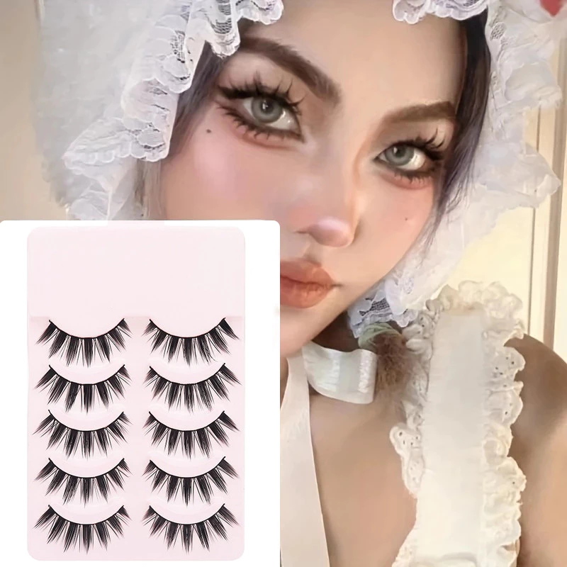 ขนตาปลอมธรรมชาติ Lashes Soft Daily Dating Eye Extension Lashes แต่งหน้า