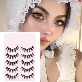 ขนตาปลอมธรรมชาติ Lashes Soft Daily Dating Eye Extension Lashes แต่งหน้า