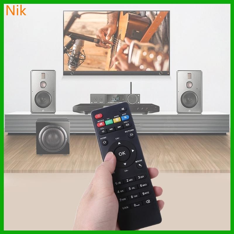 ๊ บ.ลค.ต.ศ.เปลี่ยน IR Remote Control สําหรับ CS918S MK818 GV11D MXV Q7 Q8 สําหรับ V88 V99 สําหรับสมา