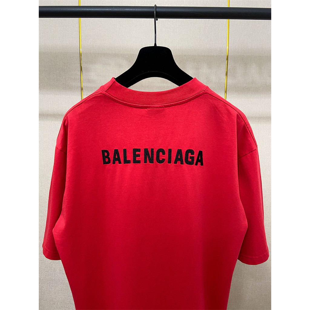 เสื้อยืดแขนสั้นพิมพ์ลายตัวอักษรคลาสสิก สวมใส่สบาย เหมาะทุกเพศ ราคา ถูกที่สุด ดีลบีเคเค แกลเลอรีภาพที่ 4