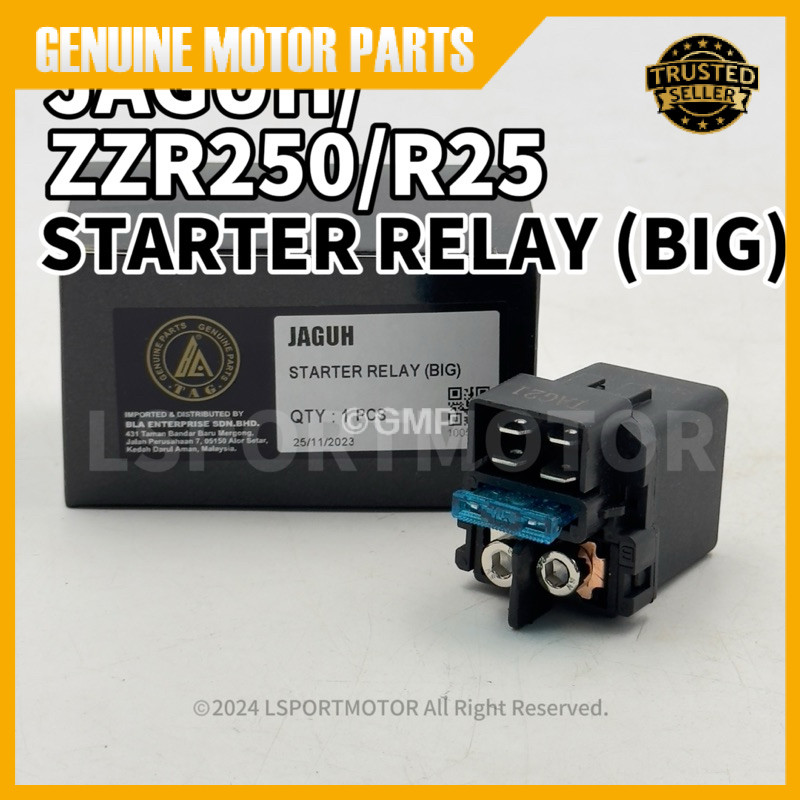 MODENAS JAGUH / ZZR250 / R25 STATER RELAY (ใหญ่) JAGUH ZZR 250 R 25