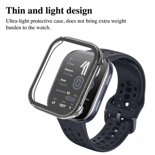 Amazfit Bip Max 6 Case PC Full Cover + กระจกนิรภัย Hard Case สําหรับ Amazfit Smart Watch Bip6 อุปกรณ์เสริม