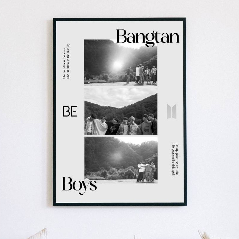 โปสเตอร์ BTS ️ BTS Life Goes On โปสเตอร์ | ภาพวาดผนังบังทันบอยส์ | ตกแต่งห้อง | BTS WallArt