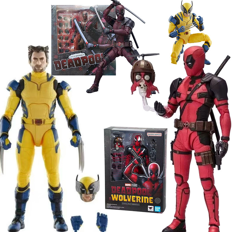 CT Toys Hellverine Action Figurines Deadpool 3 Wolverine Movable Joint Model
