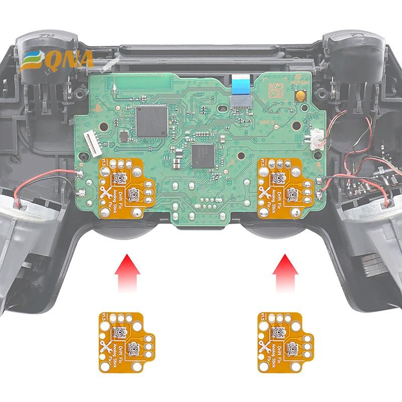 [QNA] 10 ชิ้น Analog Stick Drift Fix Mod รีเซ็ต Drift Thumbstick ความต้านทานสอบเทียบแผ่นสําหรับ PS5 PS4/Xboxone เกมคอนโทรลเลอร์ใหม่