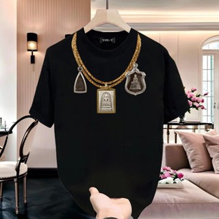 Basi💥 เสื้อยืด Oversize คอตตอน100% เกรดพรีเมียม ไม่หดตัว - ล…