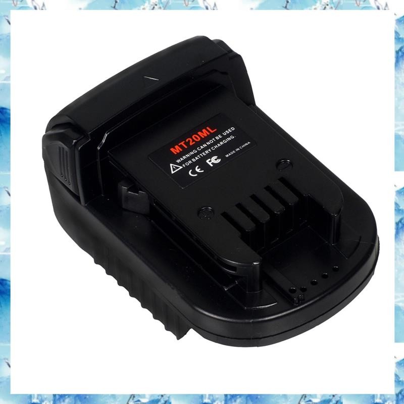 [ ] ตัวแปลงอะแดปเตอร์แบตเตอรี่ MT20ML สําหรับแบตเตอรี่ Li-Ion 18V สําหรับ BL1860B/BL1860/BL1850B
