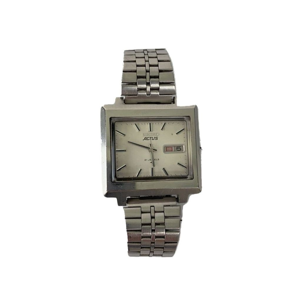 SEIKO(ก) SEIKO Mens Watch Actus VINTAGE Automatic Analog Stainless Steel SLV SS 7019-5070 ส่งตรงจากญ
