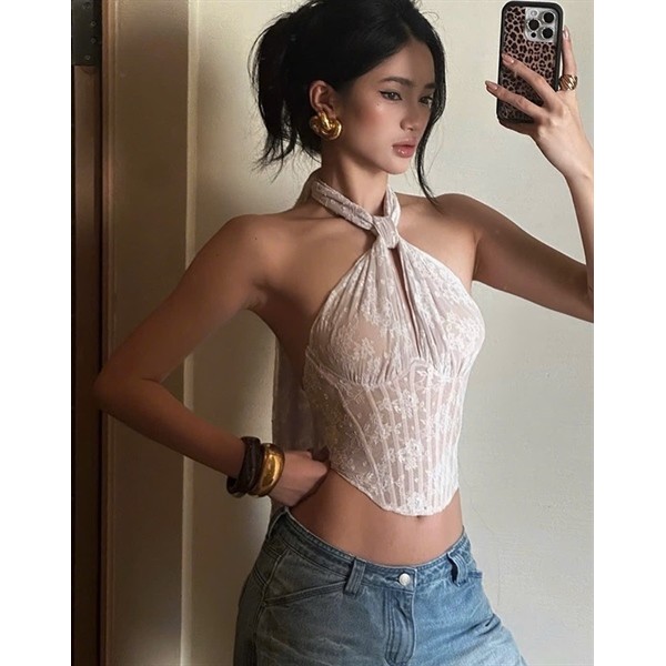 เสื้อชั้นในสตรีกว้างแท้ 100% พร้อมคอปก tbb