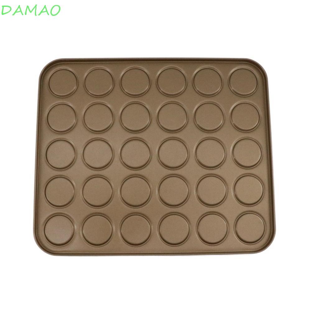DAMAO คุกกี้แผ่น Pastry 15/30/35 หลุม Bakeware เหล็กคาร์บอนไม่ติดถาดอบครัว