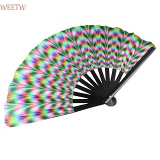 สุดสัปดาห์ พัดลมมือพับขนาดใหญ่, แฟนมีไฟ ขนาดใหญ่พับมือถือ คล…