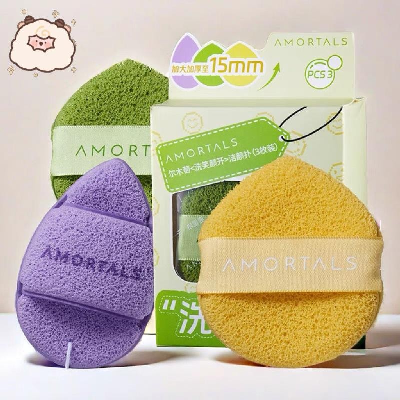 พัฟทําความสะอาด ถุงมือหยดน้ํา, น้ํายาทําความสะอาดฟองน้ําหน้าสําหรับล้างหน้า, เครื่องมือขัดผิวอ่อนโยนสําหรับทําความสะอาดอย่างล้ําลึก, พัฟล้างหน้าแบบใช้