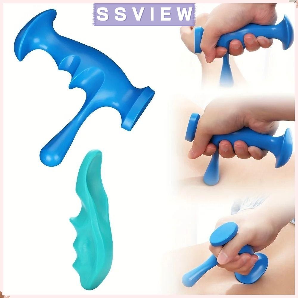 STILLSAVIEW เครื่องนวดรูปตัว T, คู่มือผ่อนคลาย Thumb Saver นวด, แบบพกพาบรรเทาความเมื่อยล้า Thumb Finger กายภาพบําบัดกล้ามเนื้อผ่อนคลาย Stick กีฬา Recovery
