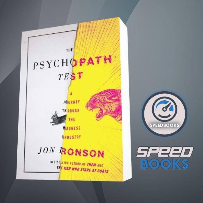 หนังสือ การทดสอบจิตพัฒน์: การเดินทางผ่านอุตสาหกรรมความบ้าง Jon Ronson