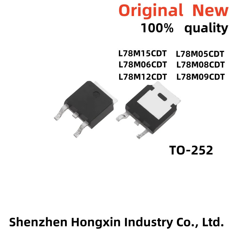 1-5PCS 78M05 78M06 78M08 78M09 78M12 78M15 TO-252 Field Effect ทรานซิสเตอร์
